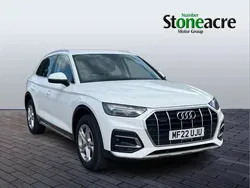 White Used 2022 Audi Q5 Sport SUV | £23,495 (Good price)