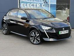 Black Used 2020 Peugeot e-208 GT-line Hatchback | £10,495 (Good price)