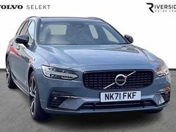 Thunder grey Used 2021 Volvo V90 R-Design Estate | £25,890 (Good price)