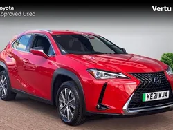 Red Used 2021 Lexus UX 300e SUV | £15,960 (Fair price)
