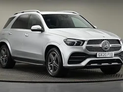 Iridium silver metallic finish Used 2020 Mercedes GLE300 AMG line SUV | £36,500 (Fair price)