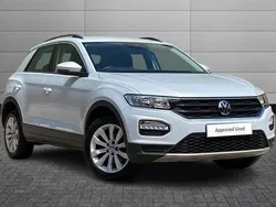 Silver Used 2021 VW T-Roc SE SUV | £16,395 (Good price)