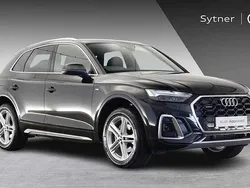Black Used 2022 Audi Q5 S-Line SUV | £32,500 (Fair price)