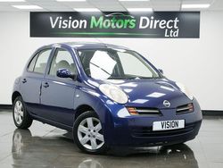 Blue Used 2004 Nissan Micra Hatchback | £2,000 (Expensive)