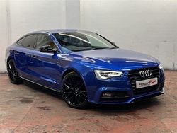 Blue Used 2016 Audi A5 Sportback Black Edition Hatchback | £10,445 (Fair price)