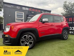 Red Used 2015 Jeep Renegade Limited SUV | £5,595 (Fair price)