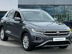 Indium grey metallic Used 2024 VW T-Roc Style SUV | £25,291 (Fair price)