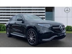 Black Used 2020 Mercedes EQC400 AMG line SUV | £20,753 (Fair price)