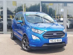 Blue Used 2022 Ford Ecosport ST-Line SUV | £14,298 (Fair price)