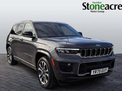 New 2025 Jeep Grand Cherokee Overland SUV | £59,995