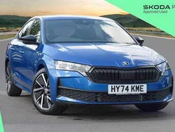 Blue Used 2024 Skoda Octavia SportLine Hatchback | £25,400 (Expensive)