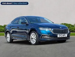 Blue Used 2021 Skoda Octavia SE L Hatchback | £16,399 (Fair price)