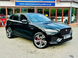 Black Used 2017 Jaguar F-Pace S SUV | £20,495 (Fair price)
