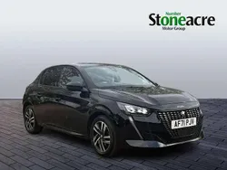 Black Used 2021 Peugeot 208 Allure Premium Hatchback | £10,990 (Good price)