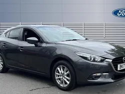 Grey Used 2017 Mazda 3 Hatchback | £7,503 (Fair price)