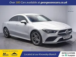 Silver Used 2021 Mercedes CLA180 AMG line Sedan | £20,800 (Super price)