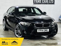 Black Used 2014 BMW 218 M Sport Coupe | £5,000 (Fair price)