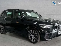 Black Used 2022 BMW X5 M Sport SUV | £41,252 (Good price)