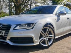 Silver Used 2014 Audi A7 S-Line Hatchback | £9,990 (Fair price)