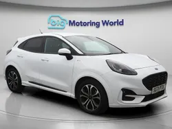 White Used 2021 Ford Puma Gen-E ST-Line SUV | £12,100 (Good price)