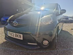Black Used 2013 Toyota Aygo Hatchback | £5,995 (Expensive)