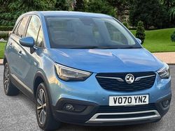 Blue Used 2020 Vauxhall Crossland X Elite SUV | £10,495 (Fair price)