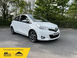 White Used 2013 Toyota Yaris Trend Hatchback | £5,990 (Fair price)