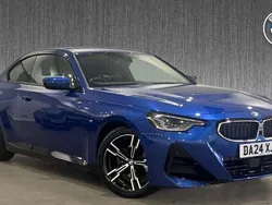Blue Used 2024 BMW 220 M Sport Coupe | £30,699 (Good price)