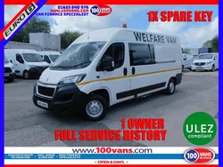 White Used 2021 Peugeot Boxer Van | £15,490 (A bit pricey)