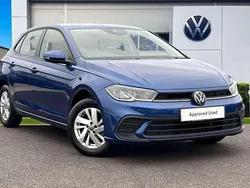 Blue Used 2022 VW Polo Life Hatchback | £15,590 (Fair price)