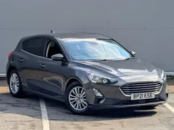 Grey Used 2021 Ford Focus Titanium Hatchback | £9,995 (Fair price)