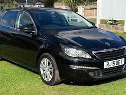 Black Used 2015 Peugeot 308 Active Estate | £2,250 (A bit pricey)