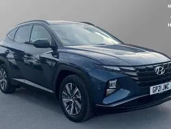 Blue Used 2021 Hyundai Tucson SE SUV | £17,530 (Fair price)