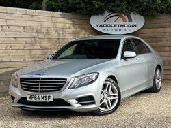 Silver Used 2014 Mercedes S350L AMG line Sedan | £13,995