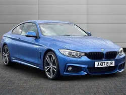 Blue Used 2017 BMW 420 M Sport Coupe | £13,490 (Fair price)