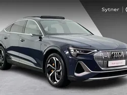 Blue Used 2020 Audi e-tron Sportback Edition .1 SUV | £30,750 (Super price)