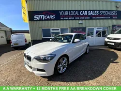 White Used 2014 BMW 118 M Sport Hatchback | £8,450 (Fair price)