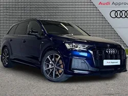 Blue Used 2022 Audi Q7 Black Edition SUV | £47,995