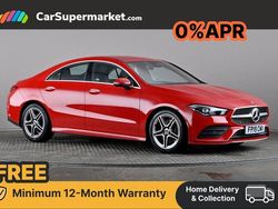 Red Used 2019 Mercedes CLA200 AMG Line Premium Coupe | £27,497