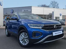 Blue Used 2022 VW T-Roc Life SUV | £18,499 (Fair price)