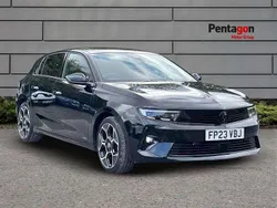 Black Used 2023 Vauxhall Astra Ultimate Hatchback | £17,495 (Fair price)