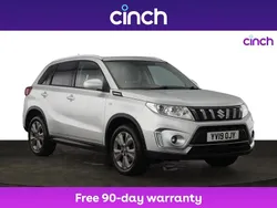Silver Used 2019 Suzuki Vitara SZ-T SUV | £11,949 (Fair price)