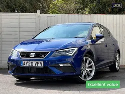 Blue Used 2020 Seat Leon FR Hatchback | £10,695 (Good price)
