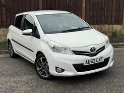 White Used 2013 Toyota Yaris Multidrive S Hatchback | £6,495 (Fair price)