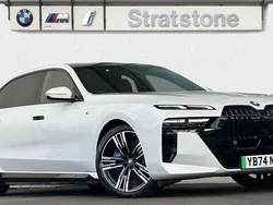 White Used 2024 BMW i7 M Sport Sedan | £89,999 (Expensive)