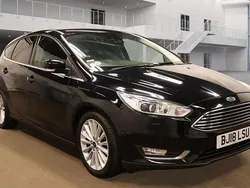 Black Used 2018 Ford Focus Titanium X Hatchback | £8,495 (Good price)