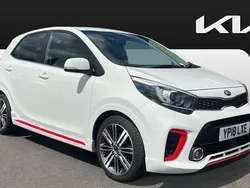 White Used 2018 Kia Picanto GT-Line Hatchback | £7,670 (Fair price)