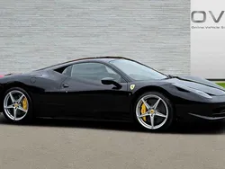 Black Used 2013 Ferrari 458 Coupe | £89,990