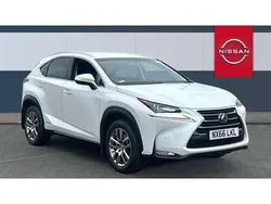 White Used 2016 Lexus NX300h Luxury Line SUV | £15,637 (Fair price)