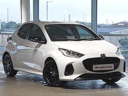 Solid luna white New 2025 Mazda 2 Homura-Line Hatchback | £22,498 (Fair price)